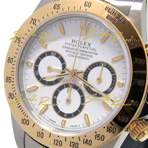 orologio rolex daytona acciaio fondo bianco usato|Rolex Daytona .